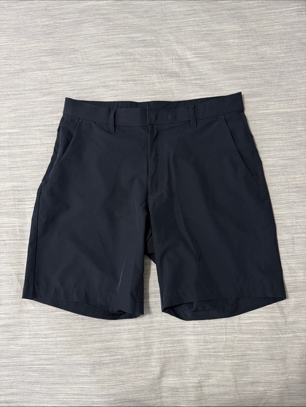 Fabletics Men's The Only Short Black Chino Commuter Performance Shorts Size M